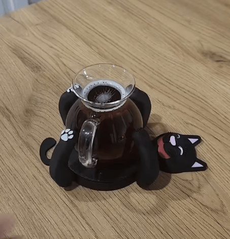 🐱Śliczne podkładki pod kubki z kotkami, zabawne i praktyczne, idealny prezent!🎁