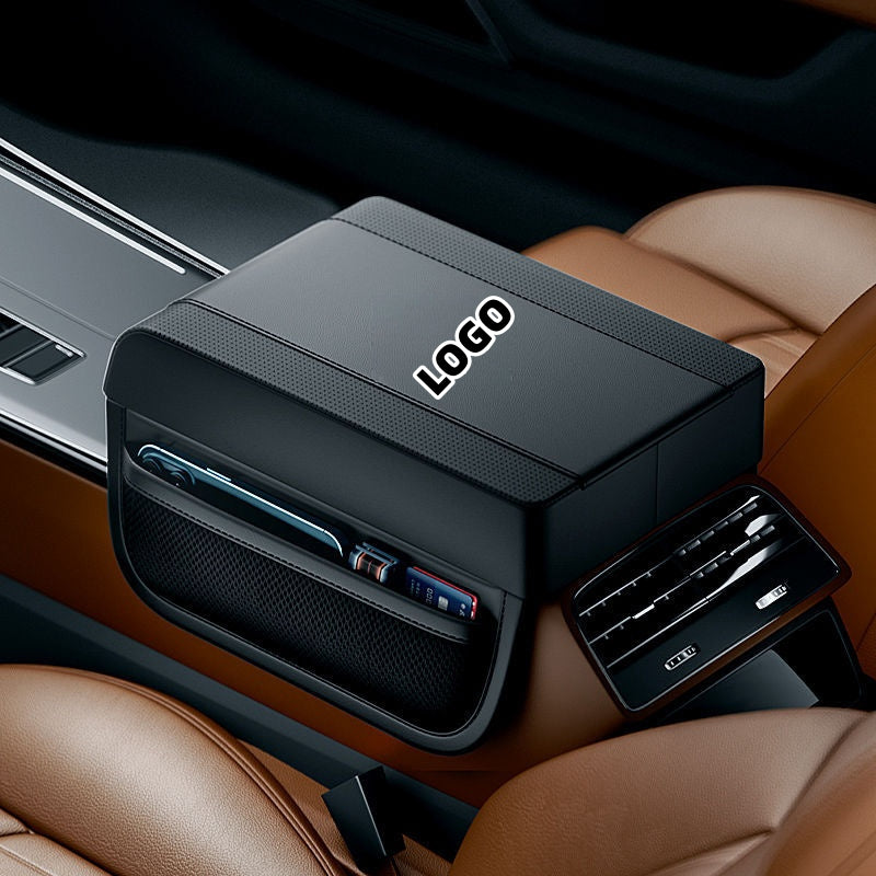 š„Hot saleš„Car armrest cover booster cushion (storage version)