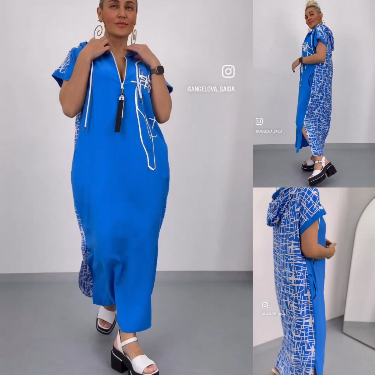 2025 Nowa modna długa sukienka