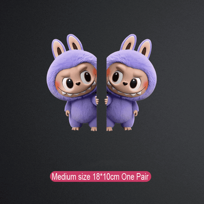 Kreatywna naklejka na samochód Labubu