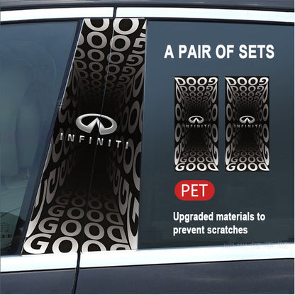 🔥Gorąca wyprzedaż🔥2025 Kreatywna folia ochronna na słupek B do samochodu HD (2 szt.)