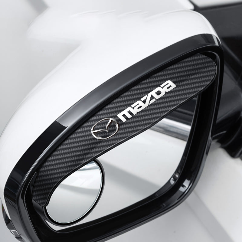 🔥Gorąca sprzedaż🔥 Lusterko wsteczne do samochodu, małe okrągłe, przeciwdeszczowe, brwi (2 szt.)