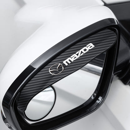 🔥Gorąca sprzedaż🔥 Lusterko wsteczne do samochodu, małe okrągłe, przeciwdeszczowe, brwi (2 szt.)