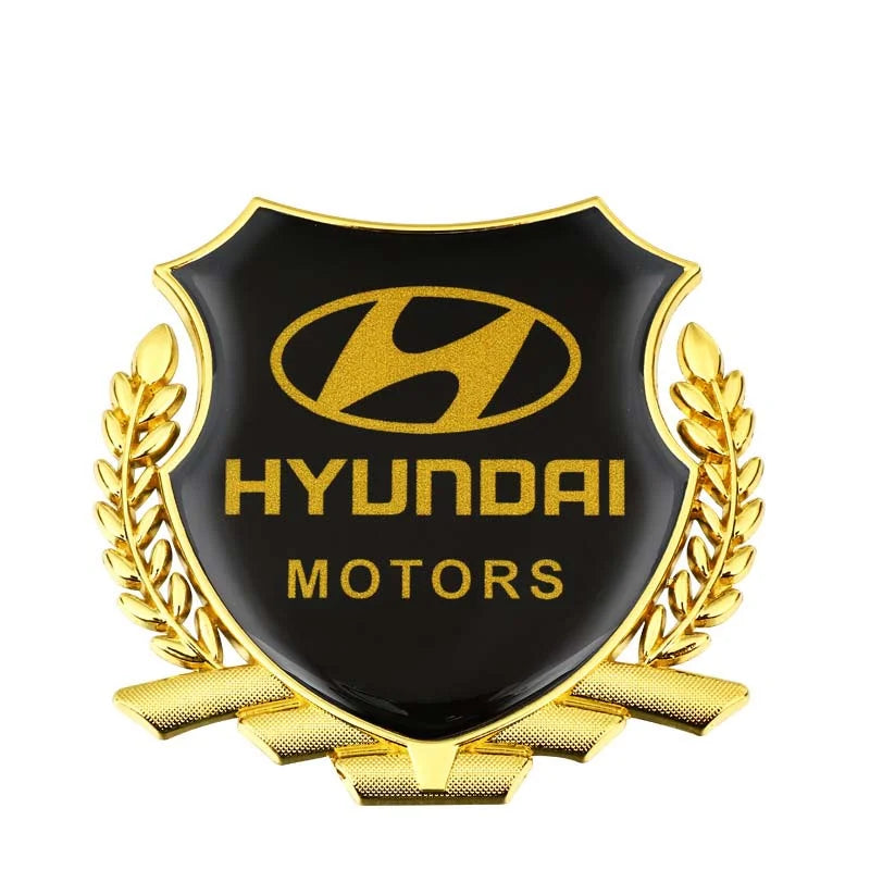 (2 sztuki) Naklejka samochodowa 3D metalowa