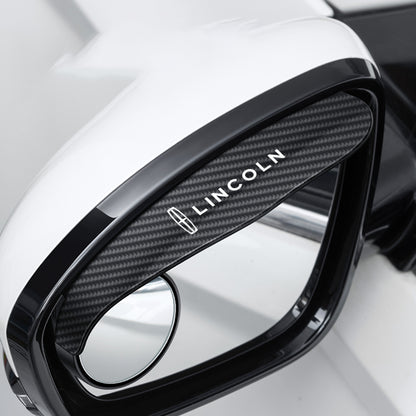 🔥Gorąca sprzedaż🔥 Lusterko wsteczne do samochodu, małe okrągłe, przeciwdeszczowe, brwi (2 szt.)