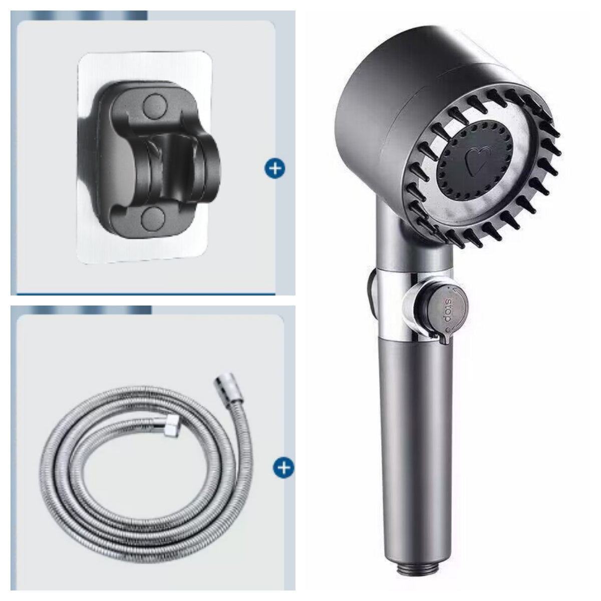 🔥Wielofunkcyjna głowica prysznicowa wysokociśnieniowa