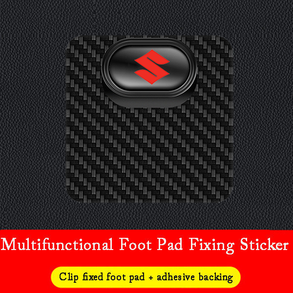 🎉GORĄCA WYPRZEDAŻ 🎉Wielofunkcyjna klamra mocująca dywanik samochodowy z włókna węglowego✨8 szt.✨