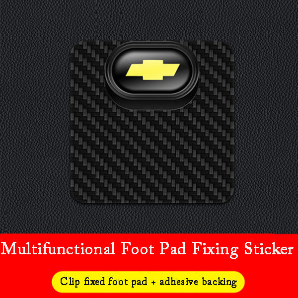 🎉GORĄCA WYPRZEDAŻ 🎉Wielofunkcyjna klamra mocująca dywanik samochodowy z włókna węglowego✨8 szt.✨