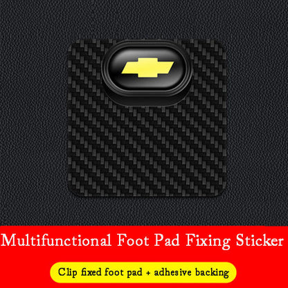 🎉GORĄCA WYPRZEDAŻ 🎉Wielofunkcyjna klamra mocująca dywanik samochodowy z włókna węglowego✨8 szt.✨