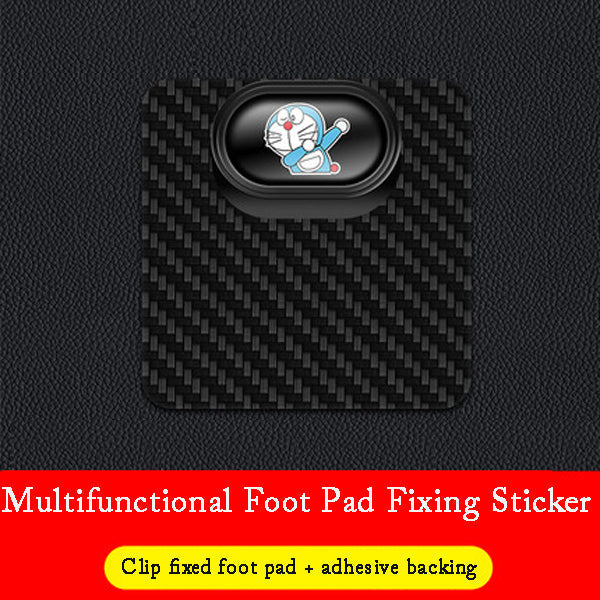 🎉GORĄCA WYPRZEDAŻ 🎉Wielofunkcyjna klamra mocująca dywanik samochodowy z włókna węglowego✨8 szt.✨