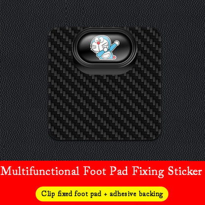 🎉GORĄCA WYPRZEDAŻ 🎉Wielofunkcyjna klamra mocująca dywanik samochodowy z włókna węglowego✨8 szt.✨