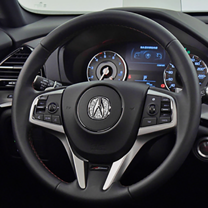 Kreatywne naklejki na kierownicę z diamentami