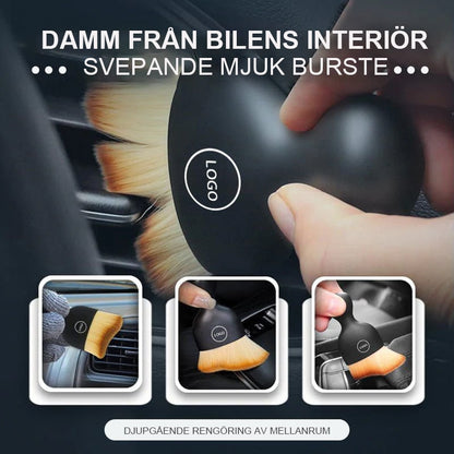 Miękka szczotka pochłaniająca kurz do wnętrza samochodu