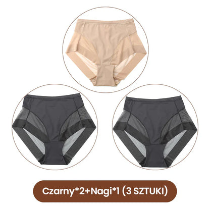 🔥Kup 2 i Otrzymaj 1 za Darmo🔥Damski Bezszwowy Zestaw Majtek Kształtujących O Wysokiej Talii