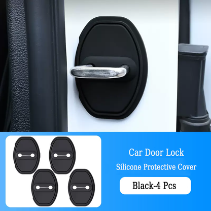 Gorąca wyprzedaż ✨Osłona ochronna na zatrzaski drzwi samochodowych z silikonu (4 szt.)