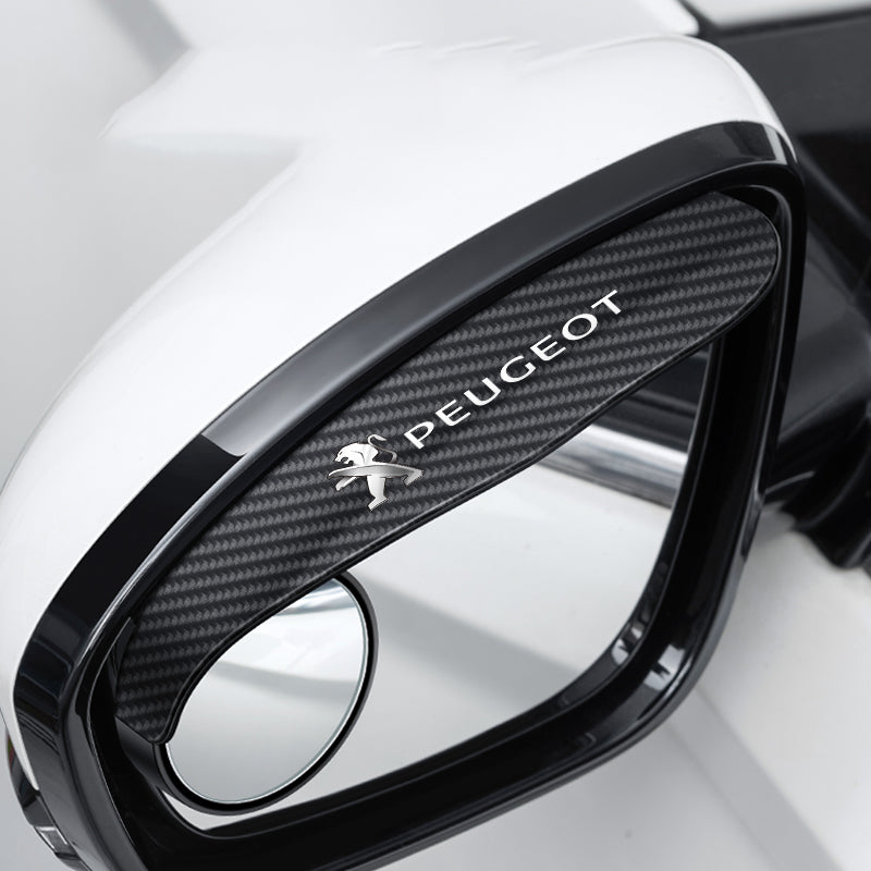 🔥Gorąca sprzedaż🔥 Lusterko wsteczne do samochodu, małe okrągłe, przeciwdeszczowe, brwi (2 szt.)