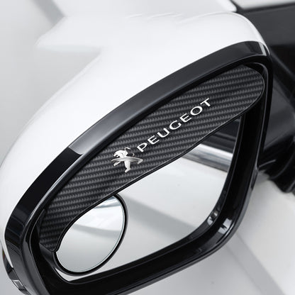 🔥Gorąca sprzedaż🔥 Lusterko wsteczne do samochodu, małe okrągłe, przeciwdeszczowe, brwi (2 szt.)