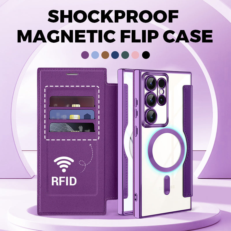 2025 Nowe skórzane etui z klapką na telefon komórkowy Samsung