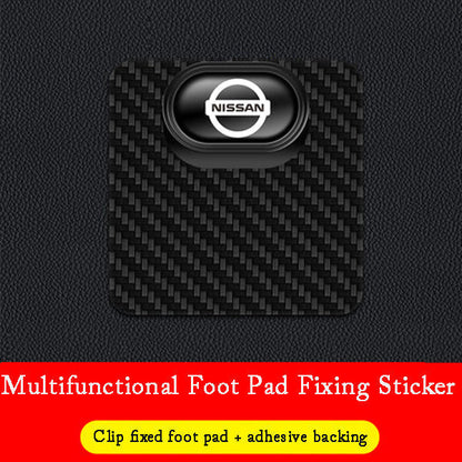 🎉GORĄCA WYPRZEDAŻ 🎉Wielofunkcyjna klamra mocująca dywanik samochodowy z włókna węglowego✨8 szt.✨