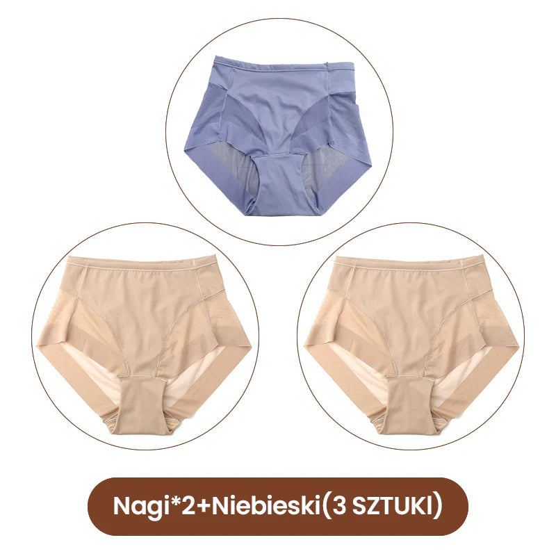 🔥Kup 2 i Otrzymaj 1 za Darmo🔥Damski Bezszwowy Zestaw Majtek Kształtujących O Wysokiej Talii