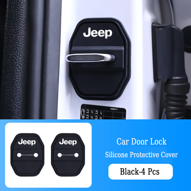 Gorąca wyprzedaż ✨Osłona ochronna na zatrzaski drzwi samochodowych z silikonu (4 szt.)