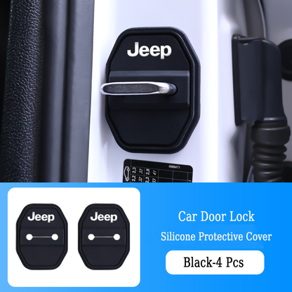 Gorąca wyprzedaż ✨Osłona ochronna na zatrzaski drzwi samochodowych z silikonu (4 szt.)