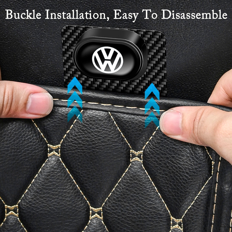 🎉GORĄCA WYPRZEDAŻ 🎉Wielofunkcyjna klamra mocująca dywanik samochodowy z włókna węglowego✨8 szt.✨