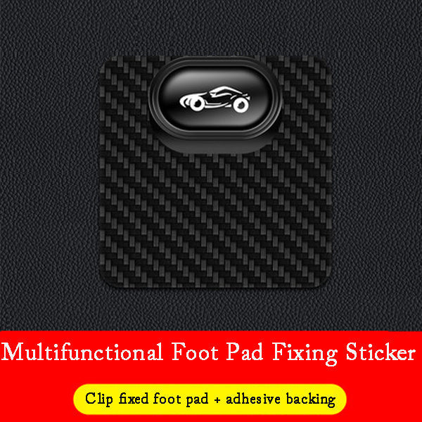 🎉GORĄCA WYPRZEDAŻ 🎉Wielofunkcyjna klamra mocująca dywanik samochodowy z włókna węglowego✨8 szt.✨