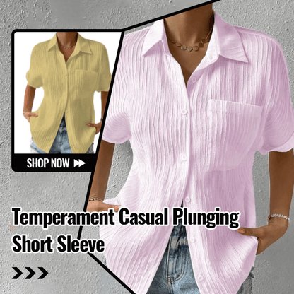 Koszula z koronką i okrągłym dekoltem, swobodna i luźna