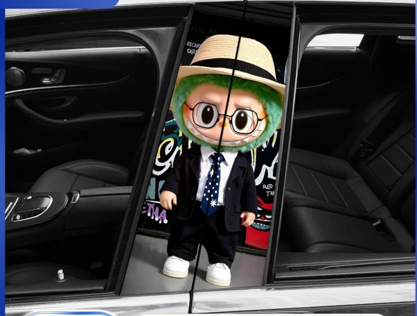 🔥Gorąca wyprzedaż🔥Labubu Car BC Column Modified HD Protective Film (2 sztuki)