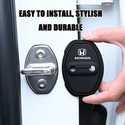 Gorąca wyprzedaż ✨Osłona ochronna na zatrzaski drzwi samochodowych z silikonu (4 szt.)