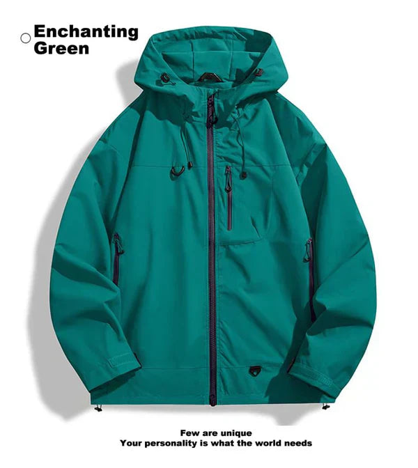 🔥Gorąca zniżka 49% 💦Unisexowa wodoodporna kurtka sportowa na świeżym powietrzu z kapturem