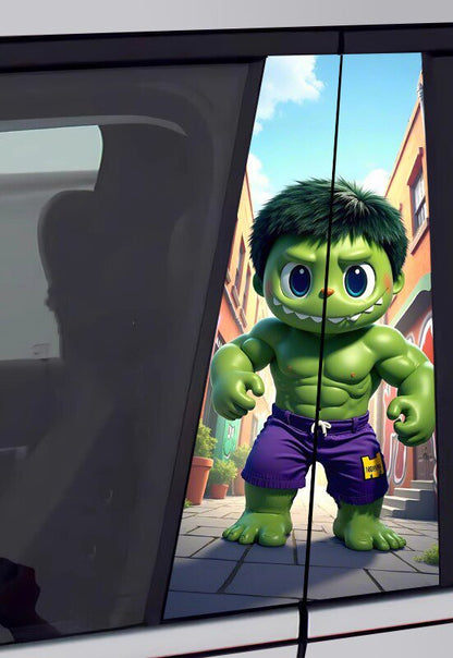 🔥Gorąca wyprzedaż🔥Labubu Car BC Column Modified HD Protective Film (2 sztuki)