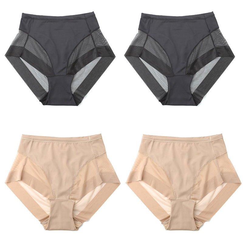 🔥Kup 2 i otrzymaj 2 za darmo🔥Bezszwowe majtki modelujące Ice Silk z wysoką talią