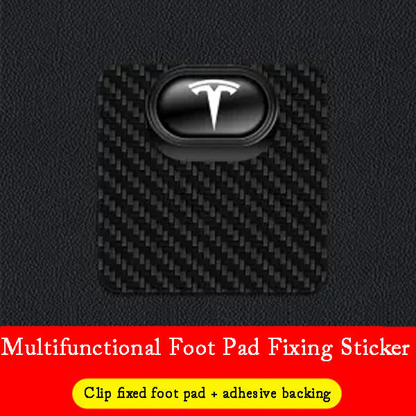 🎉GORĄCA WYPRZEDAŻ 🎉Wielofunkcyjna klamra mocująca dywanik samochodowy z włókna węglowego✨8 szt.✨