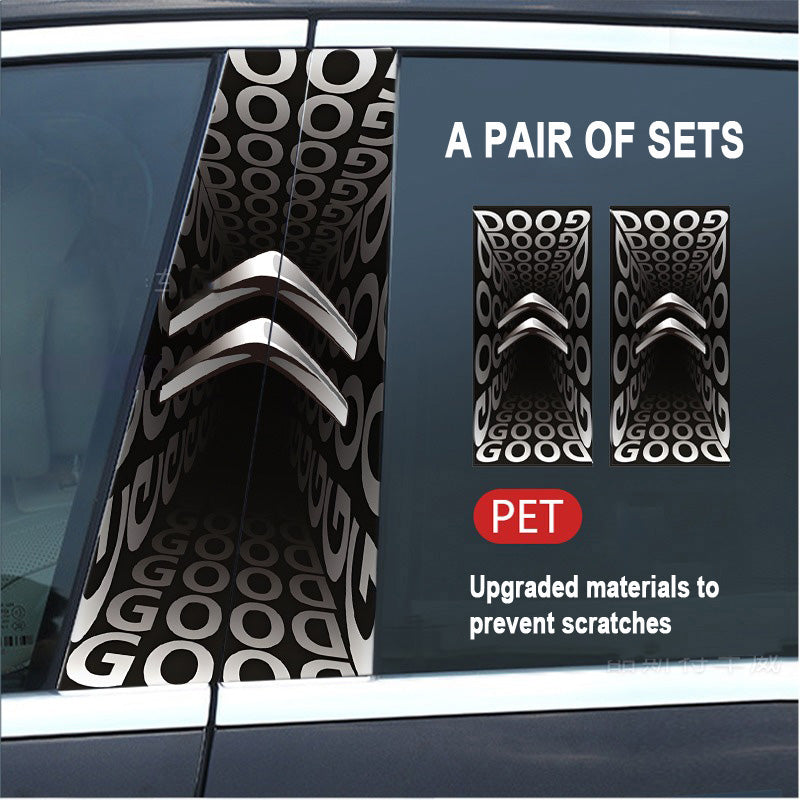 🔥Gorąca wyprzedaż🔥2025 Kreatywna folia ochronna na słupek B do samochodu HD (2 szt.)
