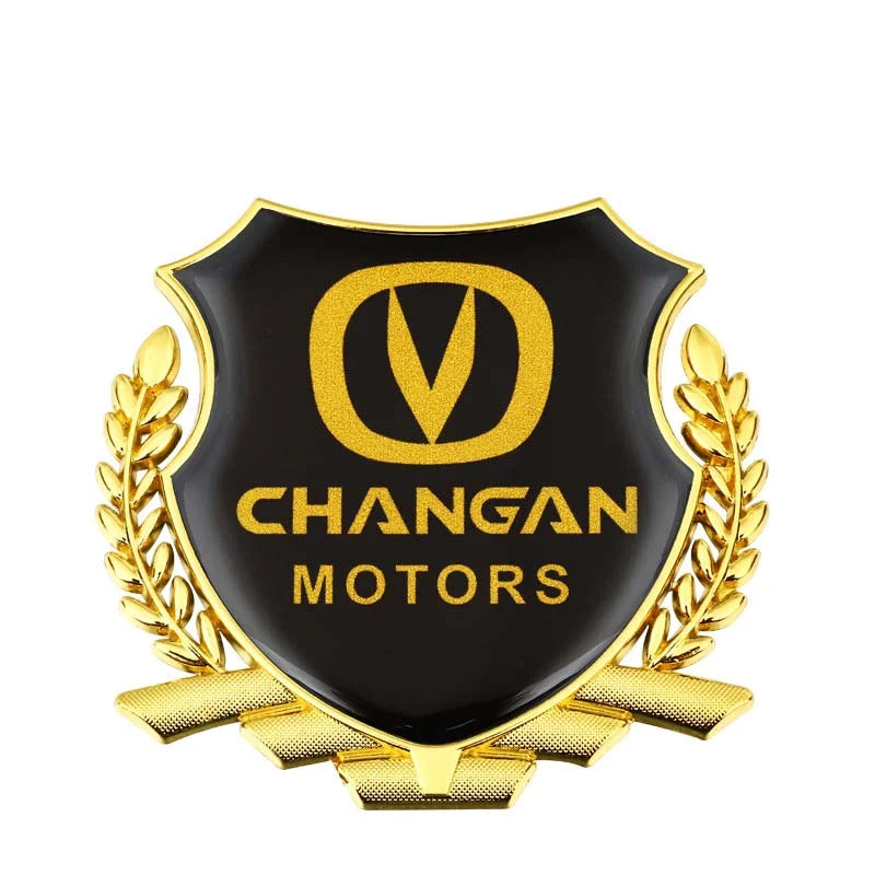 (2 sztuki) Naklejka samochodowa 3D metalowa