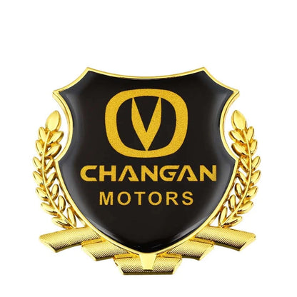 (2 sztuki) Naklejka samochodowa 3D metalowa