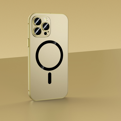 Magnetyczne metalowe etui na iPhone'a Snap-On: styl spotyka bezpieczeństwo