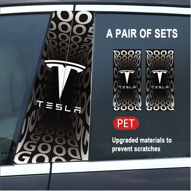 🔥Gorąca wyprzedaż🔥2025 Kreatywna folia ochronna na słupek B do samochodu HD (2 szt.)