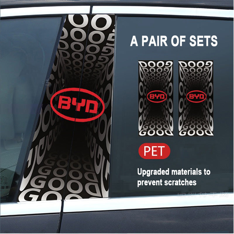 🔥Gorąca wyprzedaż🔥2025 Kreatywna folia ochronna na słupek B do samochodu HD (2 szt.)