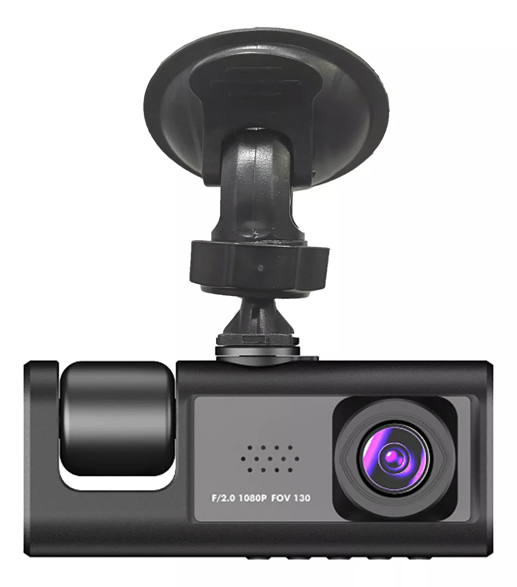 2-calowy ekran Wifi Link 1080P HD Dashcam z noktowizorem 2/3 obiektywy