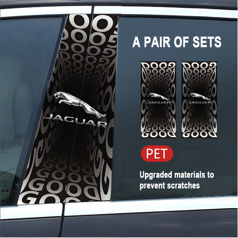 🔥Gorąca wyprzedaż🔥2025 Kreatywna folia ochronna na słupek B do samochodu HD (2 szt.)