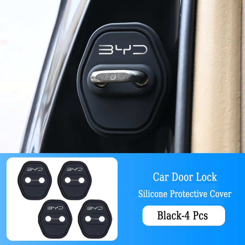 Gorąca wyprzedaż ✨Osłona ochronna na zatrzaski drzwi samochodowych z silikonu (4 szt.)