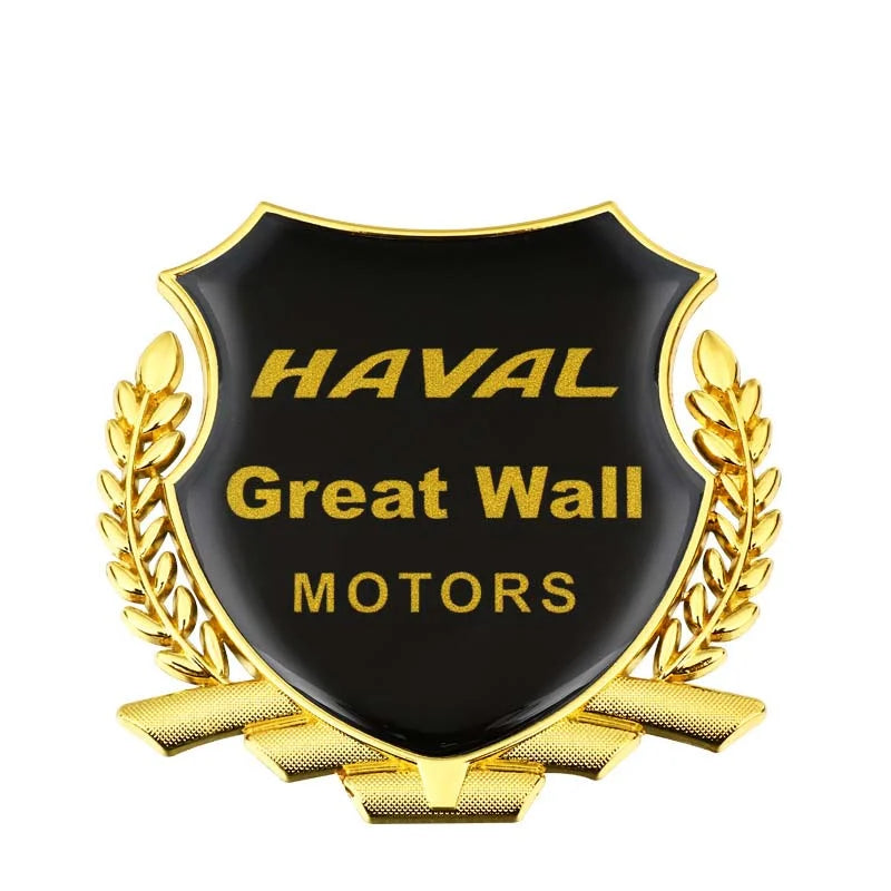 (2 sztuki) Naklejka samochodowa 3D metalowa