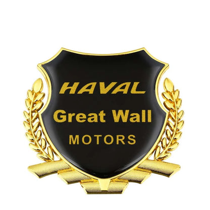 (2 sztuki) Naklejka samochodowa 3D metalowa