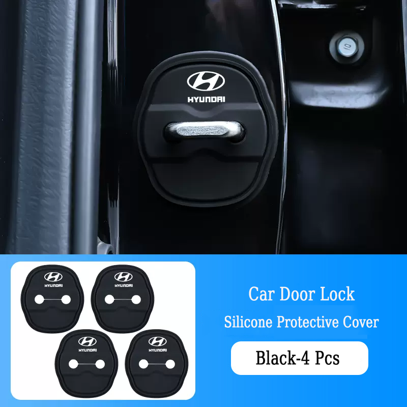 Gorąca wyprzedaż ✨Osłona ochronna na zatrzaski drzwi samochodowych z silikonu (4 szt.)