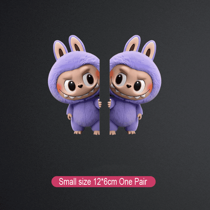 Kreatywna naklejka na samochód Labubu