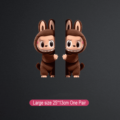 Kreatywna naklejka na samochód Labubu