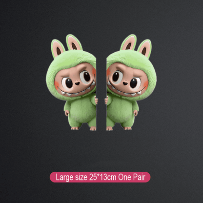 Kreatywna naklejka na samochód Labubu